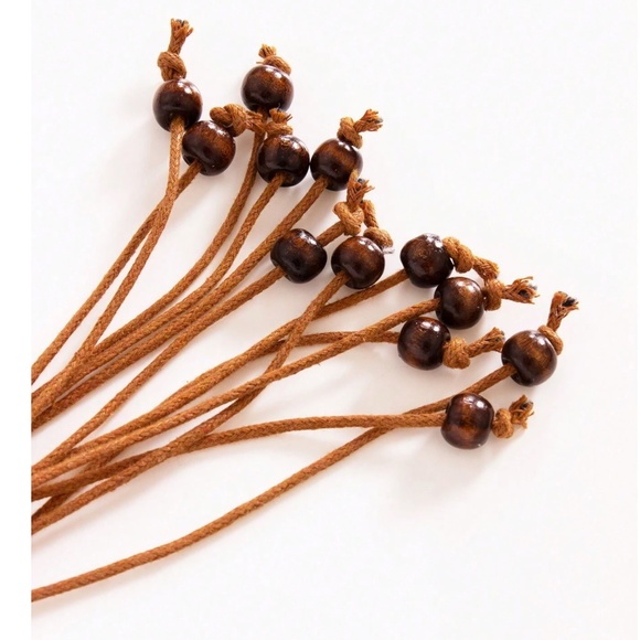 Handmade Braided Beaded Circle Buckle Wrap Tie Belt - Picture 6 of 6